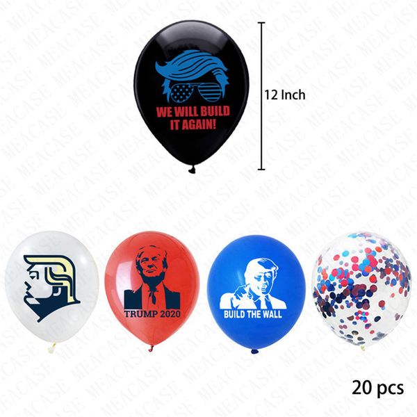 24pcs/pack donald trump 2020 flag balloons suit trump birthday pull flag sting latex confetti balloons trumpet cake cards accessries d72202
24pcs/pack donald trump 2020 flag balloons suit trump birthday pull flag sting latex confetti balloons trumpet cake cards accessries d72202