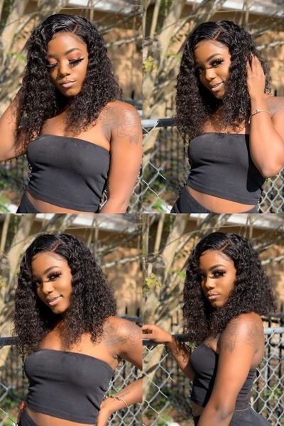 deep wave lace front human hair 150 density brazilian human hair wigs for black women, Black;brown
deep wave lace front human hair 150 density brazilian human hair wigs for black women, Black;brown