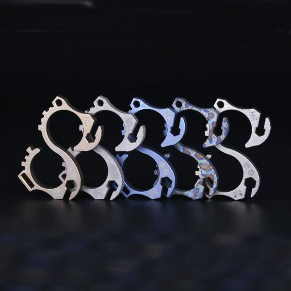 titanium tc4 key chain key ring bottle opener wrench outdoor tactical self defense survival edc tool
titanium tc4 key chain key ring bottle opener wrench outdoor tactical self defense survival edc tool