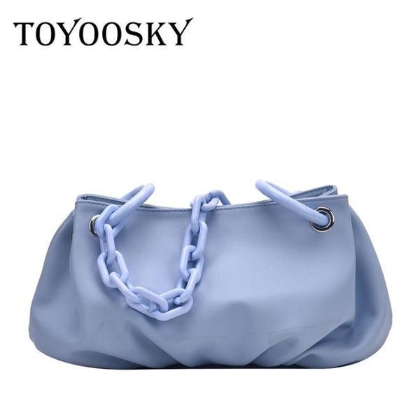 toyoosky acrylic chain design small pu leather cloud bags for women 2020 simple solid color shoulder handbags travel armpit bag
toyoosky acrylic chain design small pu leather cloud bags for women 2020 simple solid color shoulder handbags travel armpit bag
