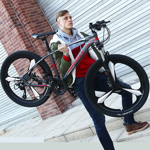 new aluminum alloy frame 26 inch wheel 24/27/30 speed dual disc brake mountain bike outdoor sports mtb bicycle
new aluminum alloy frame 26 inch wheel 24/27/30 speed dual disc brake mountain bike outdoor sports mtb bicycle