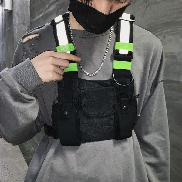 fashion chest rig bag camouflage tactical vest harness front pack pouch holster vest rig hip hop streetwear functional chest bag
fashion chest rig bag camouflage tactical vest harness front pack pouch holster vest rig hip hop streetwear functional chest bag