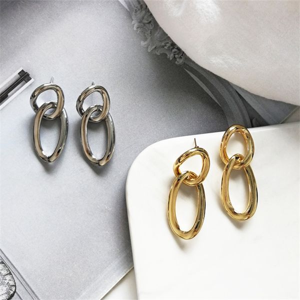 new metal brinco geometrical irregular women earrings girl women's perforation delicate earrings suitable for ladies prom, Silver
new metal brinco geometrical irregular women earrings girl women's perforation delicate earrings suitable for ladies prom, Silver