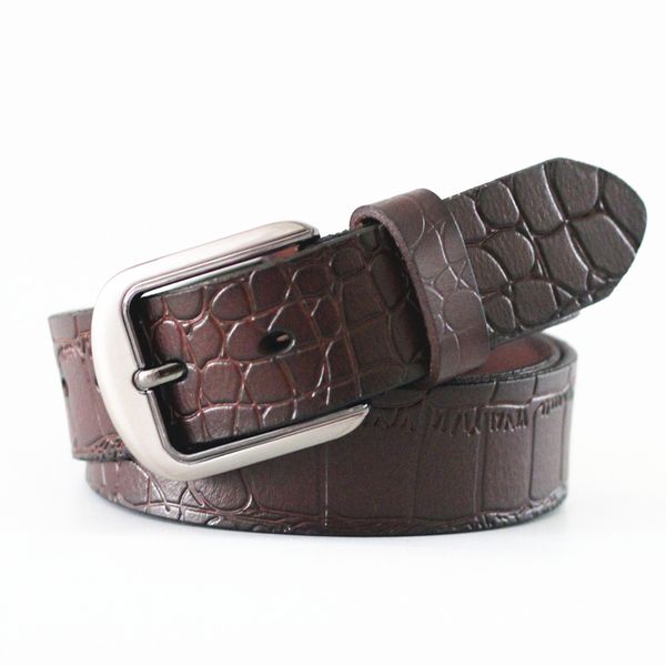 genuine leather belts for women second layer cowskin woman belt vintage pin buckle strap jeans 1303, Black;brown
genuine leather belts for women second layer cowskin woman belt vintage pin buckle strap jeans 1303, Black;brown