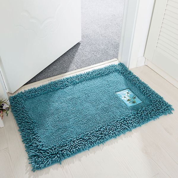 toilet carpet non-slip water-absorbing door door bathroom mat household toilet bathroom non-slip mat bedroom carpet