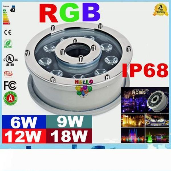 6w 9w 12w 18w rgb led pool light ac 12v 24v underwater lights fountains led waterproof ip68
6w 9w 12w 18w rgb led pool light ac 12v 24v underwater lights fountains led waterproof ip68