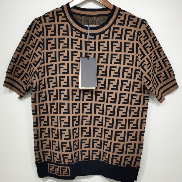 9c3cn star internet celebrity same style old pullover jacquard flower f letter hollow jacquard short sleeve pullover knitted t-shirt slim hi, White
9c3cn star internet celebrity same style old pullover jacquard flower f letter hollow jacquard short sleeve pullover knitted t-shirt slim hi, White