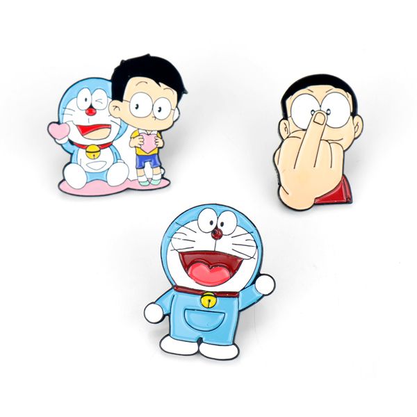 anime doraemon nobita nobi metal enamel pins and brooches for lapel pin backpack bags badge cute gifts collar cartoon jewelry, Gray
anime doraemon nobita nobi metal enamel pins and brooches for lapel pin backpack bags badge cute gifts collar cartoon jewelry, Gray