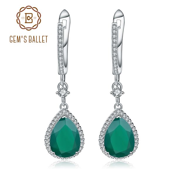 gems ballet solid 925 sterling silver fine jewelry 4.42ct natural green agate onxy drop earrings for women
gems ballet solid 925 sterling silver fine jewelry 4.42ct natural green agate onxy drop earrings for women