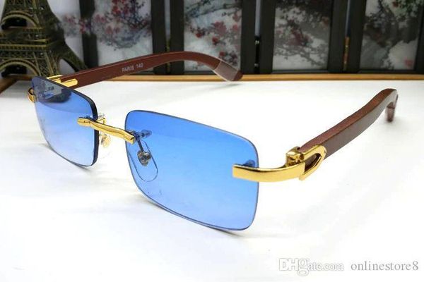 luxury rimless white buffalo horn glasses wood sunglasses 2019 new styles france brand designer sunglasses for men women with box, White;black
luxury rimless white buffalo horn glasses wood sunglasses 2019 new styles france brand designer sunglasses for men women with box, White;black