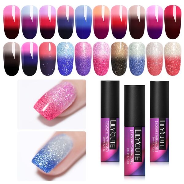 nail gel lilycute 3-layers glitter color changing thermal polish soak off art uv varnish, Red;pink
nail gel lilycute 3-layers glitter color changing thermal polish soak off art uv varnish, Red;pink