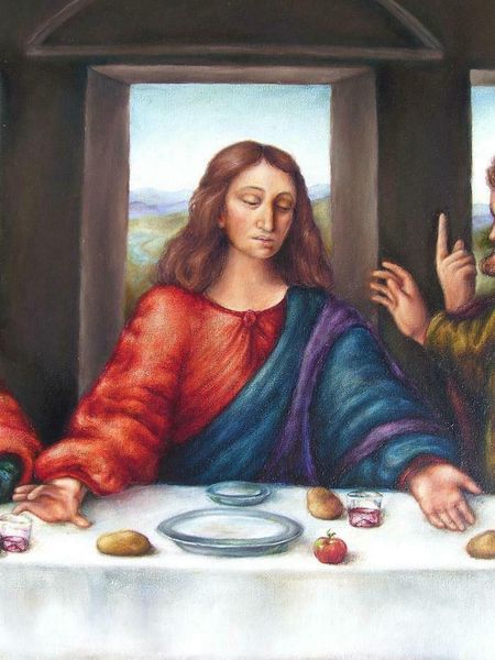 leonardo da vinci portrait last supper jesus christ home decor handpainted &hd print oil painting on canvas wall art canvas pictures 200801
leonardo da vinci portrait last supper jesus christ home decor handpainted &hd print oil painting on canvas wall art canvas pictures 200801