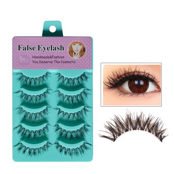 5pairs ресницы set hand made крест-накрест eye lash extension tools ложные strip lashes красота основы
5pairs ресницы set hand made крест-накрест eye lash extension tools ложные strip lashes красота основы