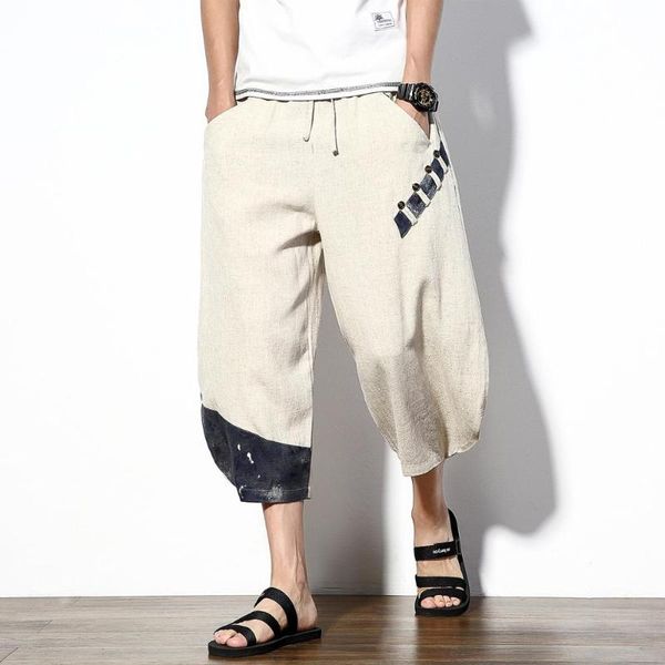 men's pants 2021 arrival chinese style cotton linen harem men summer autumn casual mens trousers harajuku male ankle-length, Black
men's pants 2021 arrival chinese style cotton linen harem men summer autumn casual mens trousers harajuku male ankle-length, Black