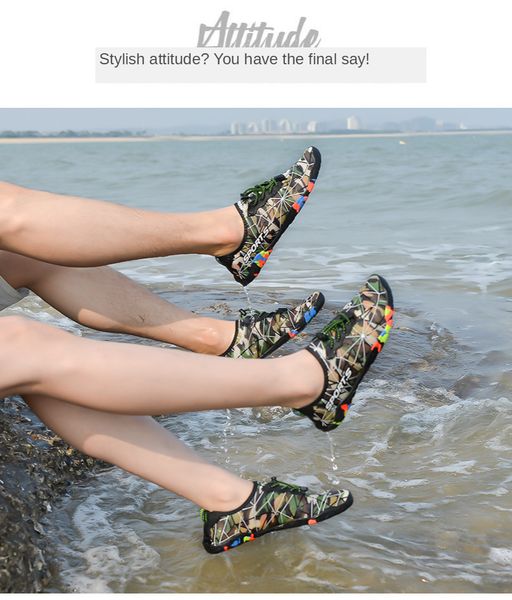 summer new men and women wading outdoor leisure beach shoes swimming fitness yoga shoes swimming stream non-slip quick dry shoes, Black 
summer new men and women wading outdoor leisure beach shoes swimming fitness yoga shoes swimming stream non-slip quick dry shoes, Black