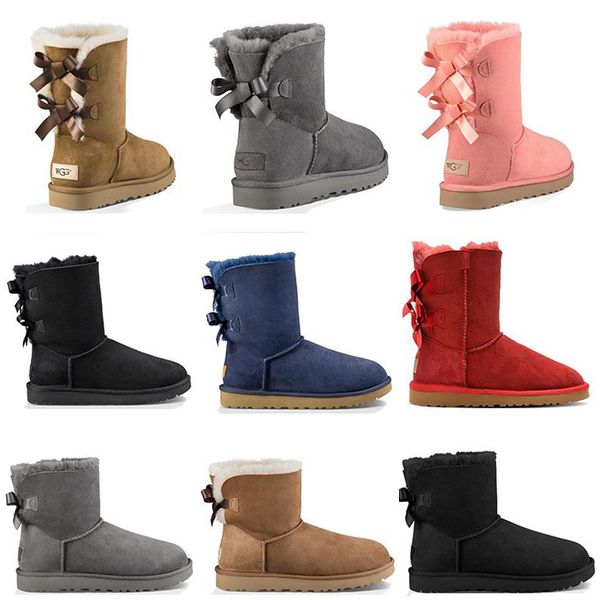 2020 snow boots wgg boot fashion women winter designer genuine leather fur navy blue pink keep warm luxury booties, White;red
2020 snow boots wgg boot fashion women winter designer genuine leather fur navy blue pink keep warm luxury booties, White;red