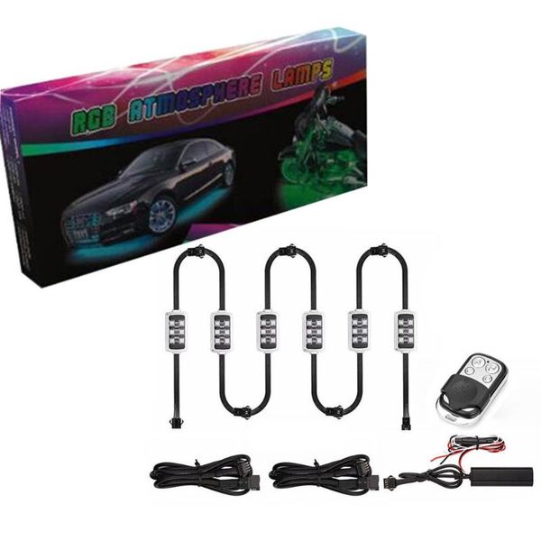 6 in 1 rgb 36 led smart brake lights motorcycle car atmosphere light with wireless remote control moto decorative strip lamp kit
6 in 1 rgb 36 led smart brake lights motorcycle car atmosphere light with wireless remote control moto decorative strip lamp kit