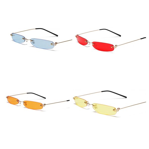 rimless rectangle sunglasses men women 90s designer tiny narrow frameless tint sun glasses shades, White;black
rimless rectangle sunglasses men women 90s designer tiny narrow frameless tint sun glasses shades, White;black