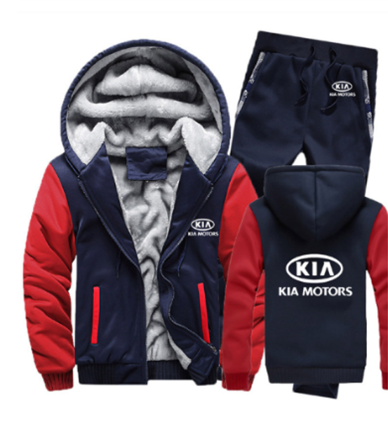 winter hoodies men kia car logo mens hoodies suit thicken warm fleece cotton zipper tracksuit mens jacket+pants 2pcs sets
winter hoodies men kia car logo mens hoodies suit thicken warm fleece cotton zipper tracksuit mens jacket+pants 2pcs sets