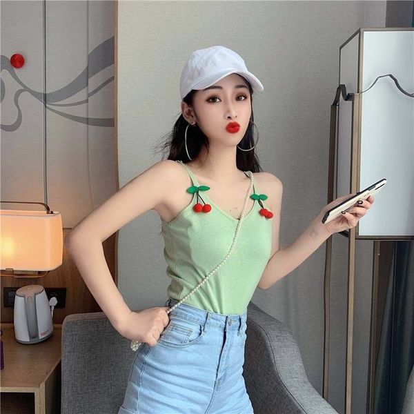 summer 2020 new jacket good-looking small clear cute cherry green small camisole jacket for women, Camo
summer 2020 new jacket good-looking small clear cute cherry green small camisole jacket for women, Camo