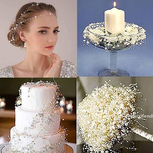 fishing line bead chain 8 3mm fishing line artificial pearls beads chain garland flowers diy bride hair wedding centerpiece party decor
fishing line bead chain 8 3mm fishing line artificial pearls beads chain garland flowers diy bride hair wedding centerpiece party decor