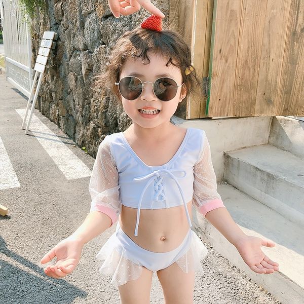 j6jha korean children's cute girl baby princess long sleeve split sunscreen swimsuit korean children's cute girl baby princess lon, White;black
j6jha korean children's cute girl baby princess long sleeve split sunscreen swimsuit korean children's cute girl baby princess lon, White;black