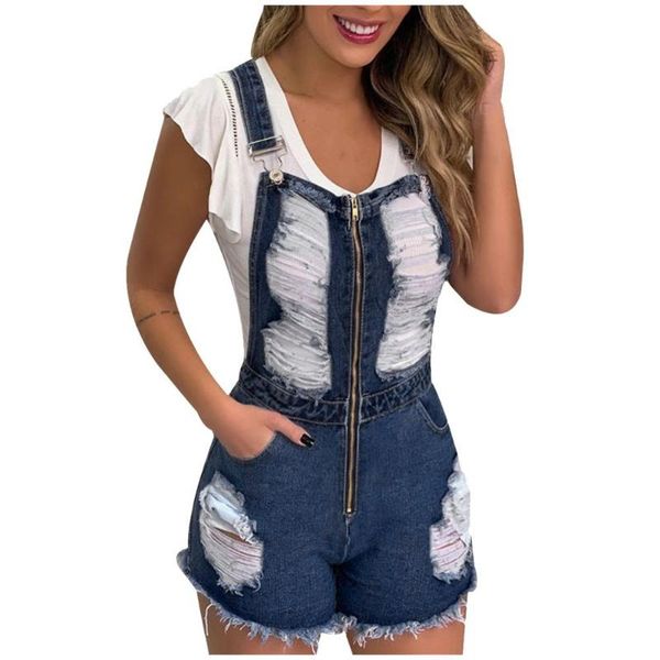 women's jeans ladies ripped solid overalls sleeveless casual zipper strap denim hole jumpsuit cowboy 2021, Blue
women's jeans ladies ripped solid overalls sleeveless casual zipper strap denim hole jumpsuit cowboy 2021, Blue