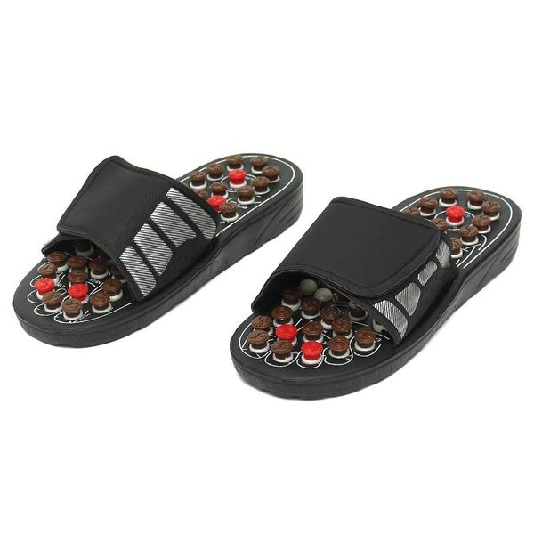 massage slippers acupuncture foot healthy shoes sandal reflex massage slippers antiskid foot care adjustable, Black
massage slippers acupuncture foot healthy shoes sandal reflex massage slippers antiskid foot care adjustable, Black