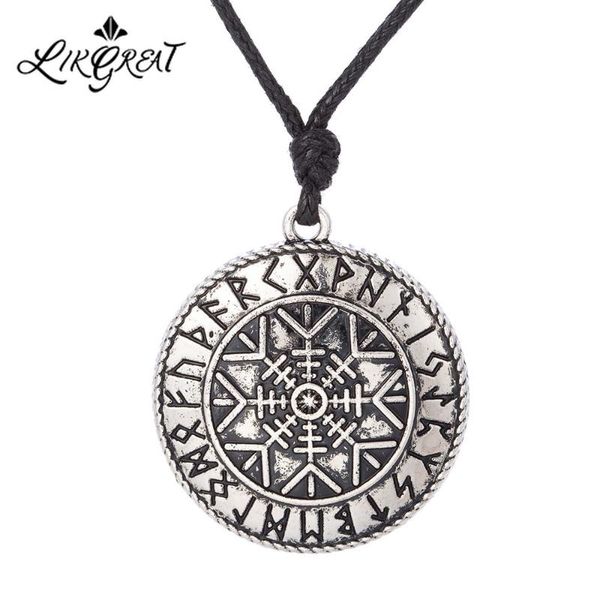 likgreat aegishjalmur helm of awe pendant necklace protection amulet viking runes round pendant talisman antique gothic necklace, Silver
likgreat aegishjalmur helm of awe pendant necklace protection amulet viking runes round pendant talisman antique gothic necklace, Silver