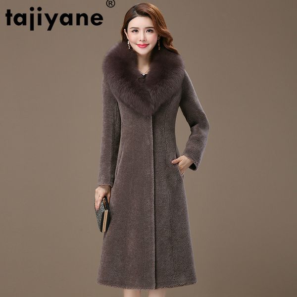 real fur coat fur collar 100% wool jacket korean autumn winter coat women clothes 2020 sheep shearling suede lining zt3676, Black
real fur coat fur collar 100% wool jacket korean autumn winter coat women clothes 2020 sheep shearling suede lining zt3676, Black