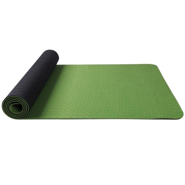 183x61x0.6cm портативный двойной layers yoga mat противоскользящая йога фитнес маты упражнение спорт мат (светло-зеленый и черный
183x61x0.6cm портативный двойной layers yoga mat противоскользящая йога фитнес маты упражнение спорт мат (светло-зеленый и черный
