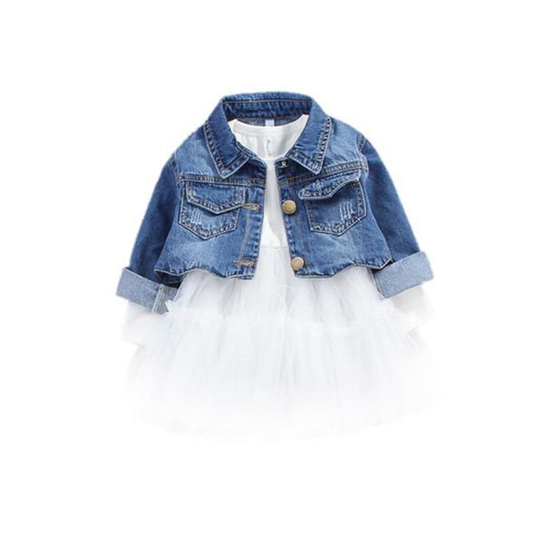 baby girls clothes outfits casual sets denim jacket + tutu dress suit for newborn baby girls clothing birthday sets, White
baby girls clothes outfits casual sets denim jacket + tutu dress suit for newborn baby girls clothing birthday sets, White
