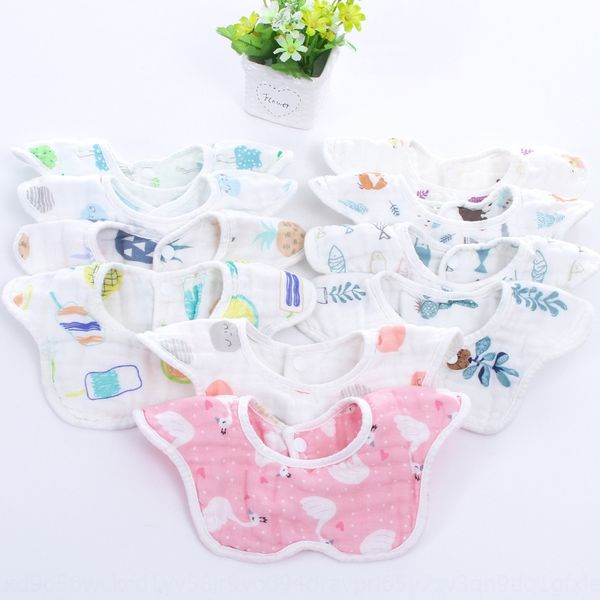 pure cotton six-layer cartoon printing washed gauze saliva towel infant petal 360-degree saliva towel bib rotating bib
pure cotton six-layer cartoon printing washed gauze saliva towel infant petal 360-degree saliva towel bib rotating bib