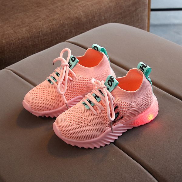 new children luminous shoes boys girls letter sport run sneakers running shoes fashion kids mesh sport girl led light
new children luminous shoes boys girls letter sport run sneakers running shoes fashion kids mesh sport girl led light