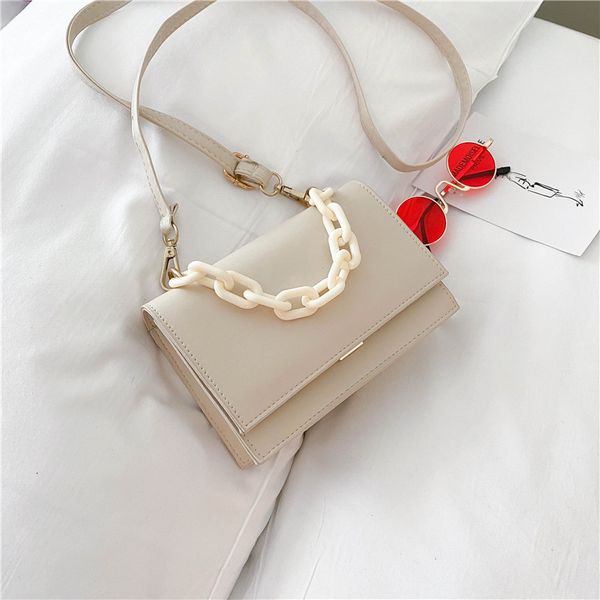 new acrylic hand-held chain handbag korean version of the wild small square bag fashion solid color simple single shoulder
new acrylic hand-held chain handbag korean version of the wild small square bag fashion solid color simple single shoulder