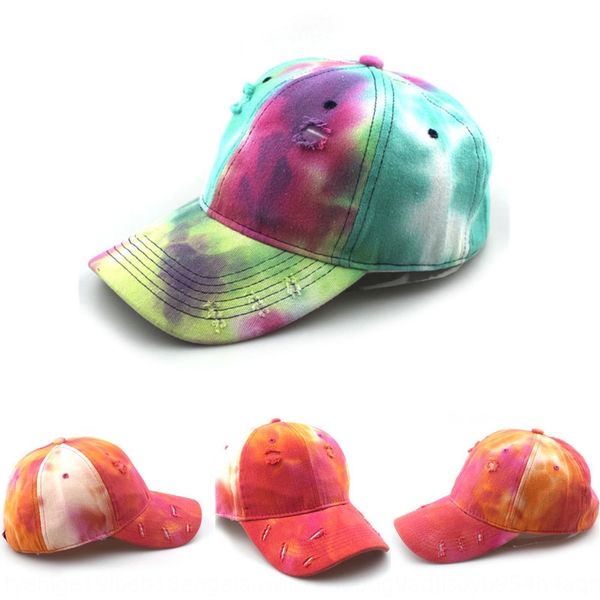 new summer tie dyed women's gradient colorful baseball baseball cap hole wash cap men's, Blue;gray
new summer tie dyed women's gradient colorful baseball baseball cap hole wash cap men's, Blue;gray