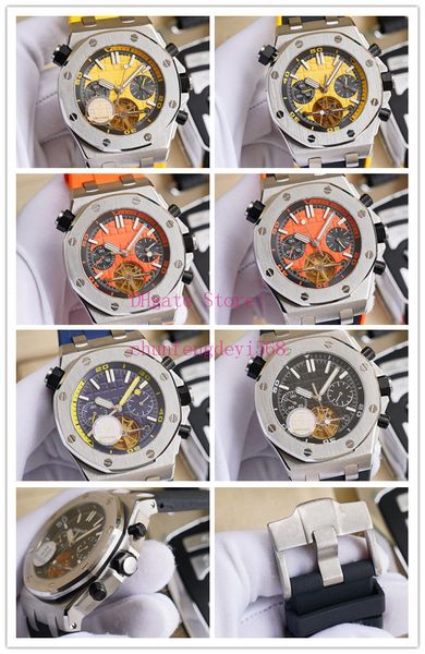 promotion price offshore diver yellow 44mm flywheel rubber strap transparent back 316l steel sapphire automatic men's luxury watches, Slivery;brown
promotion price offshore diver yellow 44mm flywheel rubber strap transparent back 316l steel sapphire automatic men's luxury watches, Slivery;brown