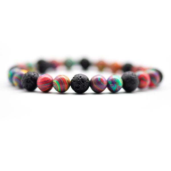 7 chakra natural stone purple crystal stone tiger eyes beads bracelet seven pulse round yoga energy bracelet, Black
7 chakra natural stone purple crystal stone tiger eyes beads bracelet seven pulse round yoga energy bracelet, Black