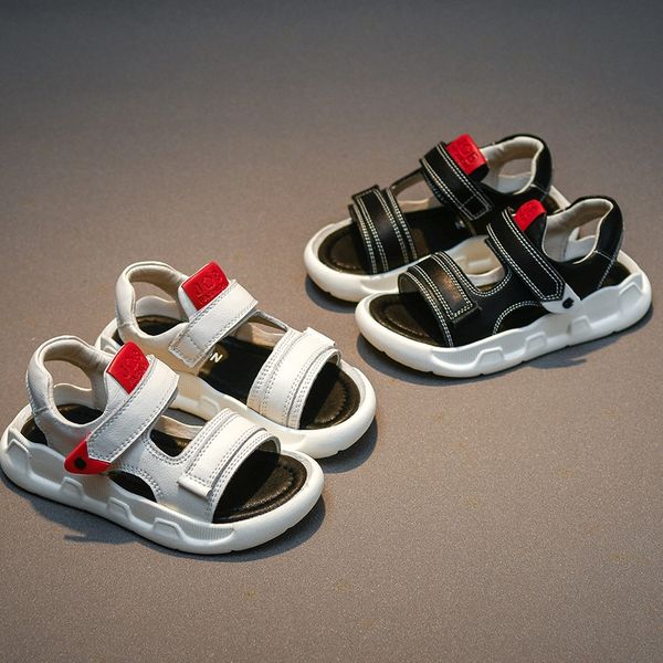 children's 2020 new girls' boys' baby shoes genuine and children's shoes sandals leather soft bottom sandals, Black;red
children's 2020 new girls' boys' baby shoes genuine and children's shoes sandals leather soft bottom sandals, Black;red