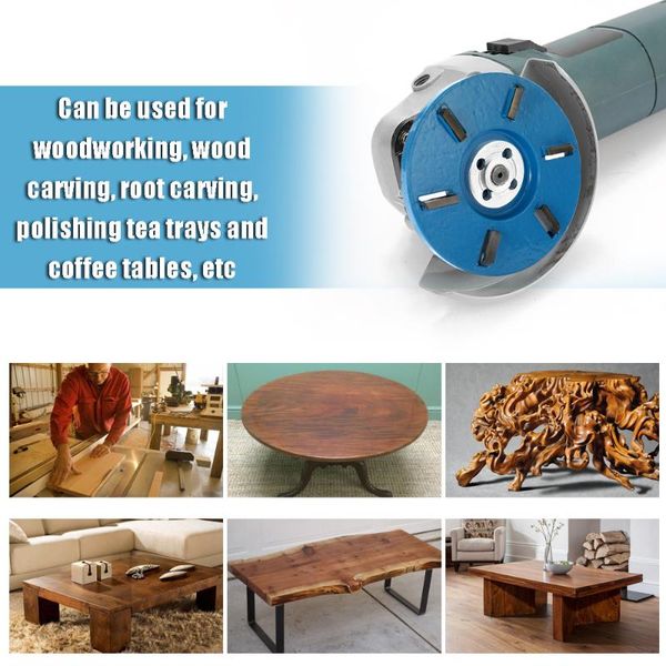 new six teeth power wood carving disc tool milling cutter for 16mm aperture angle grinder
new six teeth power wood carving disc tool milling cutter for 16mm aperture angle grinder