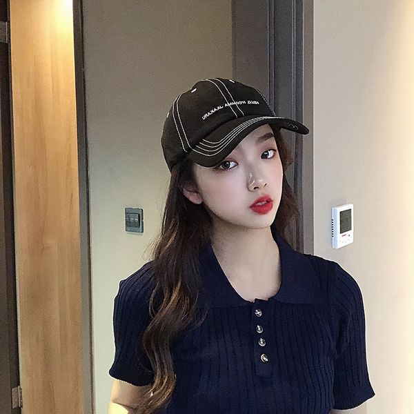 2020 baseball sun hat sun hat korean style all-match letter embroidery baseball autumn new literary youth cap sunshade cap female, Blue;gray
2020 baseball sun hat sun hat korean style all-match letter embroidery baseball autumn new literary youth cap sunshade cap female, Blue;gray