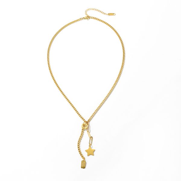 2020 fashion new necklace for women simple wild match necklace accessories to gift young girls smilce face star chocker necklace gold, Silver
2020 fashion new necklace for women simple wild match necklace accessories to gift young girls smilce face star chocker necklace gold, Silver