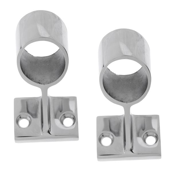 2x 316 stainless steel marine boat hand rail fitting 60 degree center stanchion for 1-inch 25mm tubing, silver
2x 316 stainless steel marine boat hand rail fitting 60 degree center stanchion for 1-inch 25mm tubing, silver