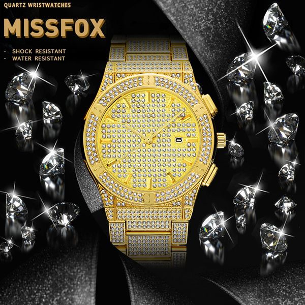 missfox men watches fashion casual bussiness quartz watch men chronograph stainless steel wristwatch reloj hombre, Slivery;brown
missfox men watches fashion casual bussiness quartz watch men chronograph stainless steel wristwatch reloj hombre, Slivery;brown