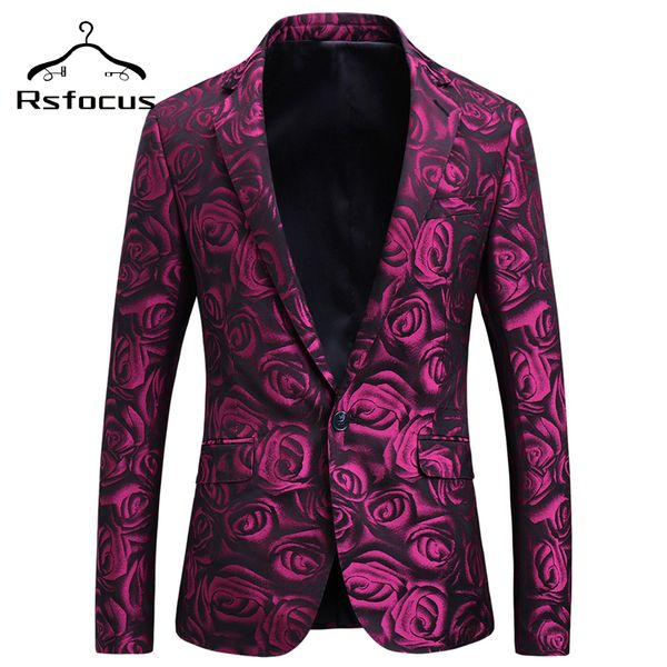 men's suits & blazers rsfocus slim fit mens floral rose flower pattern casual blazer jacket big size men fancy prom party xz013, White;black
men's suits & blazers rsfocus slim fit mens floral rose flower pattern casual blazer jacket big size men fancy prom party xz013, White;black