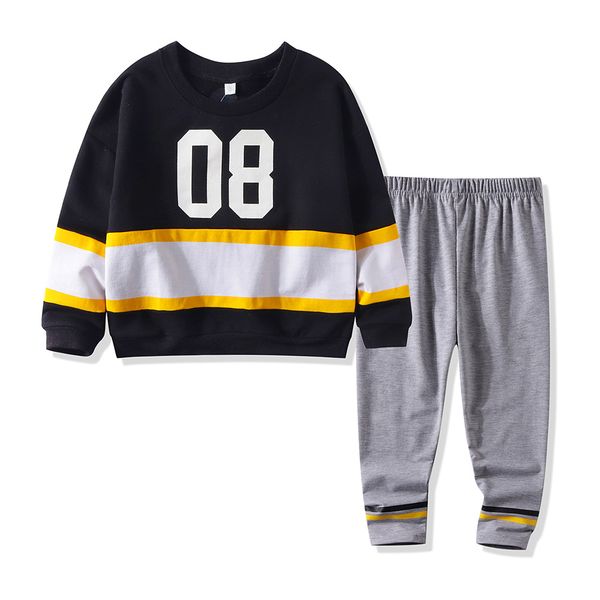 2piece spring autumn toddler clothes baby boys sport suit casual long sleeve cotton t-shirt+pants children clothing sets, White
2piece spring autumn toddler clothes baby boys sport suit casual long sleeve cotton t-shirt+pants children clothing sets, White