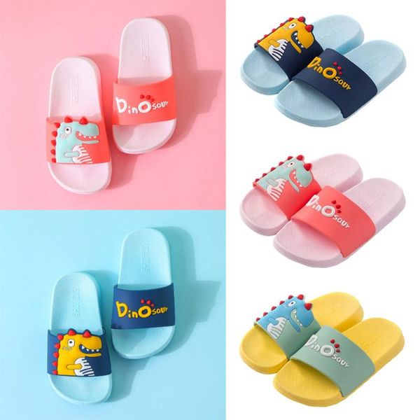 children' cartoon dinosaur slippers kids casual shoes for boys girl home slippers indoor shoes pink blue baby flat d30, Black;grey
children' cartoon dinosaur slippers kids casual shoes for boys girl home slippers indoor shoes pink blue baby flat d30, Black;grey