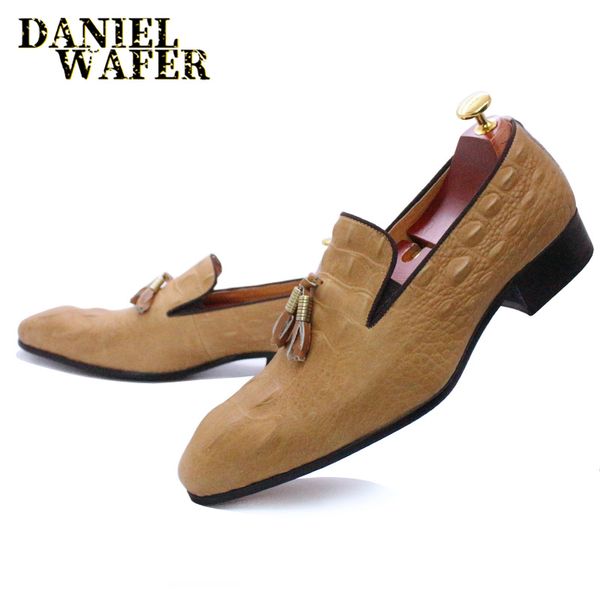 luxury men casual shoes платье крокодил prints classic retro кисточками loafers slip on office свадебных men кожаной обуви, Black
luxury men casual shoes платье крокодил prints classic retro кисточками loafers slip on office свадебных men кожаной обуви, Black
