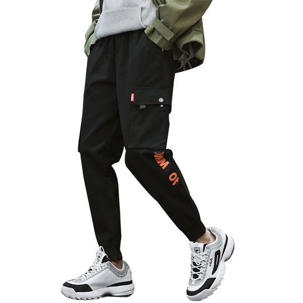 men's pants 2021 pockets cargo men color patchwork casual jogger fashion tactical trousers tide harajuku streetwear s-3xl, Black
men's pants 2021 pockets cargo men color patchwork casual jogger fashion tactical trousers tide harajuku streetwear s-3xl, Black