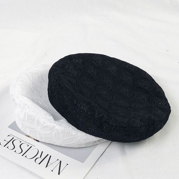 lace mesh women's thin british beret lace beret korean fashionable white breathable small head hat, Blue;gray
lace mesh women's thin british beret lace beret korean fashionable white breathable small head hat, Blue;gray